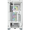 Corsair Tempered Glass Mid-Tower ATX Case iCUE 4000X RGB Side window, Mid-Tower, White, Power supply included No, Steel, Tempered Glass, Plastic