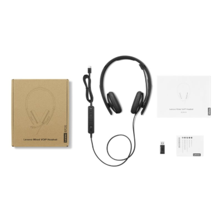 Lenovo Wired VoIP Headset (Teams) | Lenovo