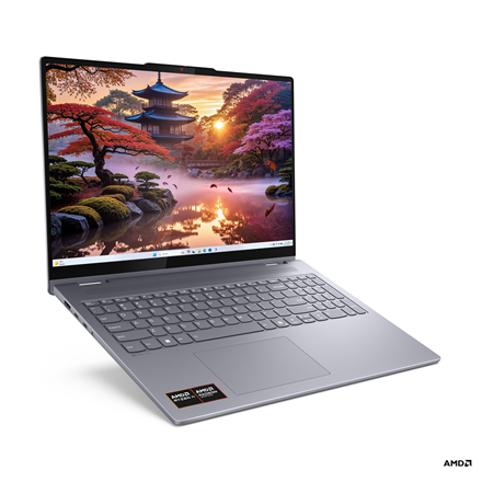 Lenovo IdeaPad 5 2-in-1 16AKP10 | Luna Grey | 16 " | IPS | Touchscreen | WUXGA | 1920 x 1200 pixels | Glossy | AMD Ryzen AI 7 | 350 | 16 GB | Soldered LPDDR5x | Solid-state drive capacity 512 GB | AMD Radeon 860M Graphics | Windows 11 Home | 802.11ax | Bl