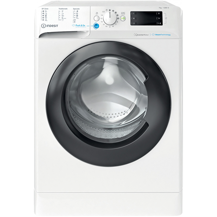 INDESIT Washing machine BWSE 71295X WBV EU	 Energy efficiency class B Front loading Washing capacity 7 kg 1200 RPM Depth 43.5 cm Width 59.5 cm Display Big Digit White