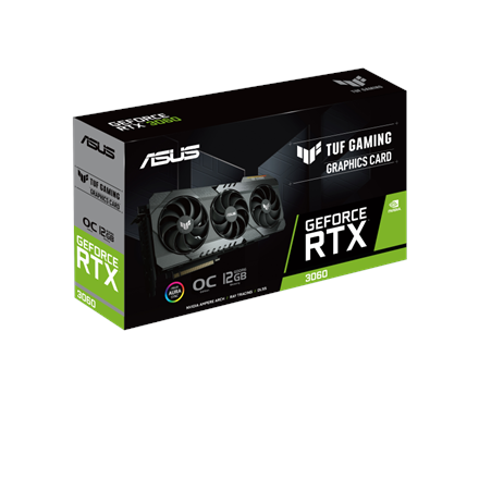 Asus TUF-RTX3060-O12G-V2-GAMING, LHR version NVIDIA, 12 GB, GeForce RTX 3060, GDDR6, PCI Express 4.0, Processor frequency 1882 MHz, HDMI ports quantity 2