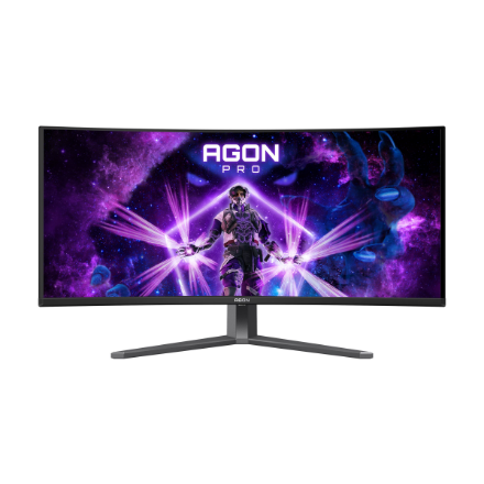 AOC AGON Pro AG346UCD, 34 Zoll Curved Gaming Monitor, 175 Hz, QD OLED, Adaptive Sync