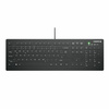 CHERRY Keyboard AK-C8112 Medical corded sealed [DE] black IP68 +++ kabelgebunden, vollversiegelt, IP68
