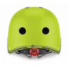 Globber Helmet Go Up Lights Lime green
