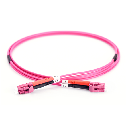 Digitus Fiber Optic Multimode | DK-2533-02-4 | Patch cord | Length 2 m | Erika violet