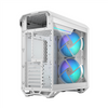 Fractal Design Torrent Compact RGB White TG clear tint Mid-Tower Power supply included No