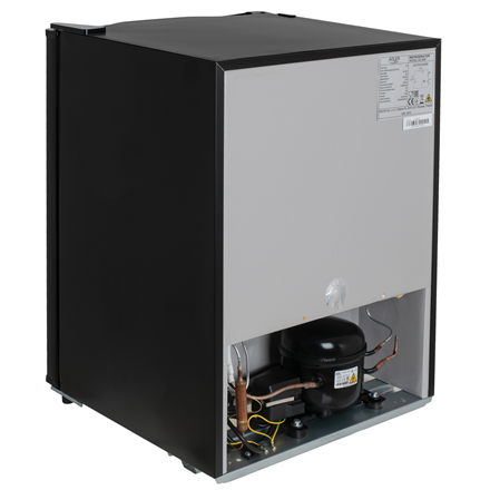 Adler Refrigerator | AD 8097 | Energy efficiency class E | Free standing | Larder | Height 63.2 cm | Fridge net capacity 58 L | 39 dB | Black