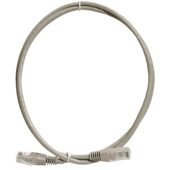 PATCHCORD UTP 5e 1m szary ART oem
