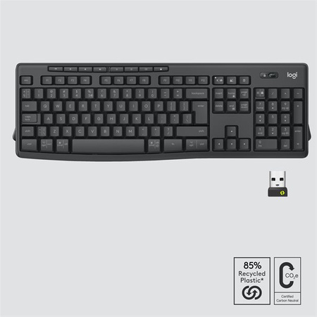 Logitech Desktop MK370 for Busi. Wireless [CH] BOLT black BT
