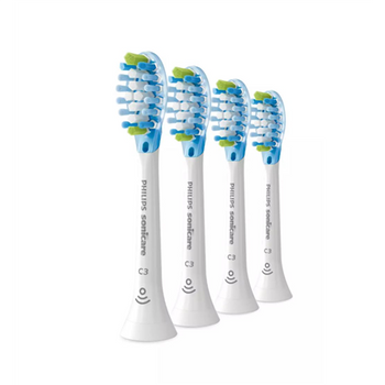 Philips Sonicare C3 Premium Plaque Defence Toothbrush heads  HX9044/17 Heads For adults Number of brush heads included 4 Number of teeth brushing modes Does not apply White