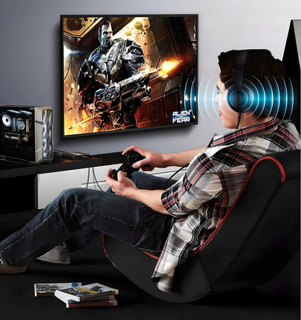 SPLITTER DISPLAYPORT 1X2 SPLITTER ROZDZIELACZ ROZGAŁĘŹNIK 4K 240HZ 144HZ