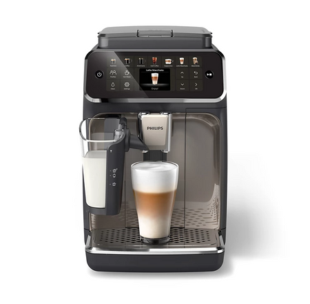 Coffee Maker | EP4449/70	4400 Series | Pump pressure 15 bar | Built-in milk frother | Fully Automatic | 1500 W | Black