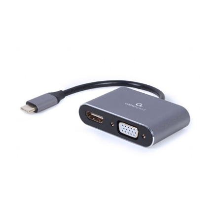 Cablexpert USB Type-C to HDMI and VGA display adapter A-USB3C-HDMIVGA-01 USB Type-C