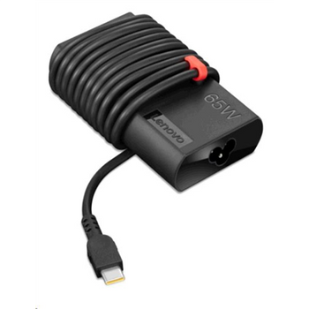 Lenovo ThinkPad 65W Slim The ThinkPad 65W Slim AC Adapter – USB Type-C is the new adapter designed with slimmer size and cable management. It is your perfect replacement or spare power adapter for your ThinkPad notebooks. AC Adapter USB Type-C