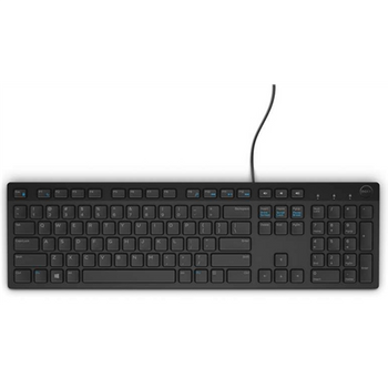 Dell Keyboard KB216 Multimedia, Wired, NORD, Black