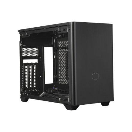 Cooler Master MasterBox NR200P V2 Mini-ITX Gehäuse, Tempered Glass - schwarz