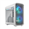 Fractal Design Torrent Compact RGB White TG clear tint Mid-Tower Power supply included No