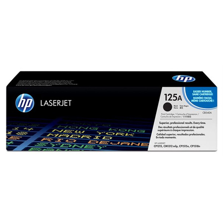 Toner HP Color Laser CP1515N Black CB540A