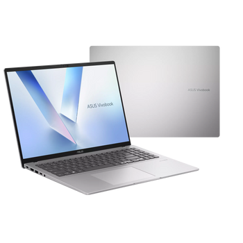 Asus Vivobook 16 M1607KA-MB150W | Cool Silver | 16 " | IPS | WUXGA | 1920 x 1200 pixels | Anti-glare | AMD Ryzen AI 5 | 330 | 16 GB | DDR5 | Solid-state drive capacity 512 GB | AMD Radeon Graphics | Windows 11 Home | 802.11ax | Bluetooth version 5.3 | Key