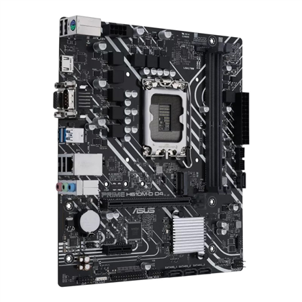 ASUS Prime H610M-D D4, Intel H610 Mainboard - Sockel 1700, DDR4