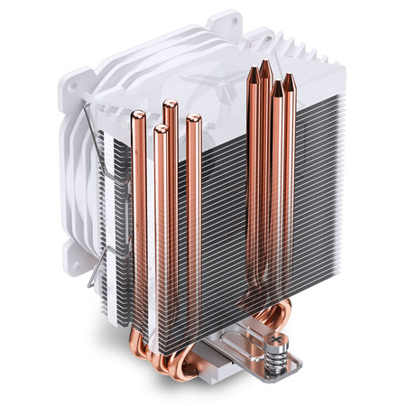 Jonsbo CR-1400 E CPU Kühler, RGB - 92mm, weiß