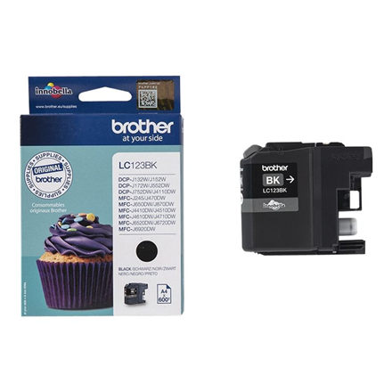 Tinte Brother LC-123BK Black