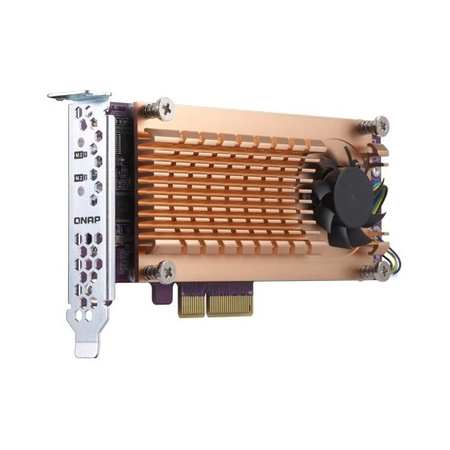 QNAP Dual M.2 SATA SSD Erweiterung PCIe Gen2 x 2 QM2-2S-220A