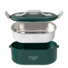 Adler | Electric lunch box with thermal bag | AD 4522 | 0.8 L | Plastic/Stainless steel | Green | Lid included