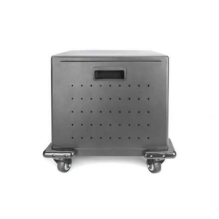 SALE OUT. Digitus Charging trolley, 16 charge bases, 14", black 384 x 550 x 375 mm, electr. lock, incl. USB, fan | Digitus | Black | USED, SCRATCHES ON CORNERS