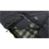 Outwell Camper, Sleeping Bag, 235 x 90 cm, 2 way open - auto lock, L-shape, Grey