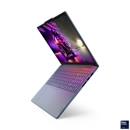 Lenovo Yoga Pro 9 16IAH10 | Tidal Teal | 16 " | OLED | 2.8K WQXGA+ | 2880 x 1800 pixels | Intel Core Ultra 7 | 255H | 32 GB | Soldered LPDDR5x | Solid-state drive capacity 1000 GB | NVIDIA GeForce RTX 5060 Graphics | GDDR7 | 8 GB | Windows 11 Pro | 802.11
