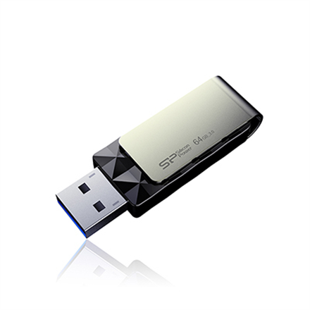 Silicon Power Blaze B30 64 GB, USB 3.0, Black