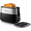 Philips Toaster HD2517/90 Daily Collection Power 830 W Number of slots 2 Housing material Plastic Black/Stainless Steel