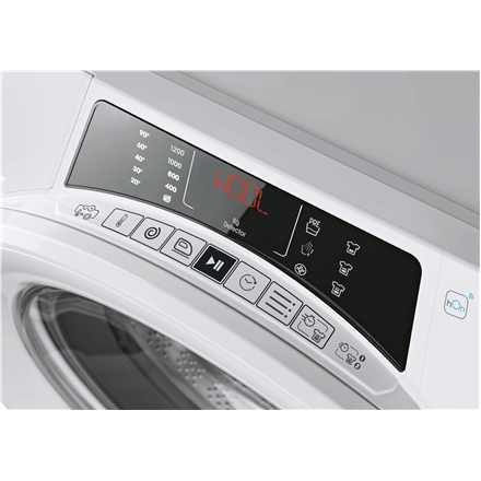 Candy Washing Machine RO4 1274DWMT/1-S Energy efficiency class A, Front loading, Washing capacity 7 kg, 1200 RPM, Depth 45 cm, Width 60 cm, Display, TFT, Steam function, Wi-Fi, White