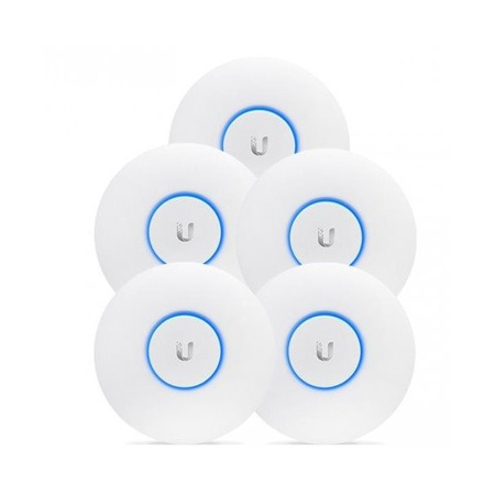 Ubiquiti Access-Point UniFi UAP-AC-Pro 802.11ac (5er-Pack) Without PoE adapter / Without power supply