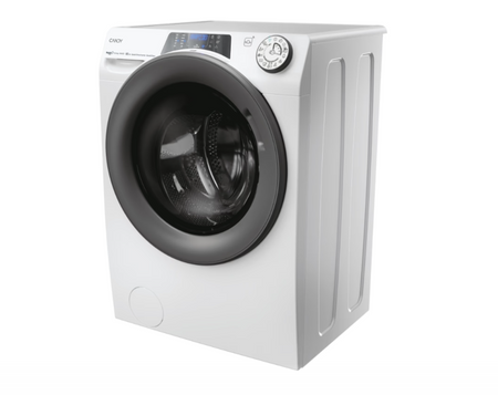 Candy Washing Machine with Dryer | RPW 41066BWMR8-S | Energy efficiency class A/D | Front loading | Washing capacity 10 kg | 1400 RPM | Depth 58 cm | Width 60 cm | Display | Digit | Drying system | Drying capacity 6 kg | Steam function | White