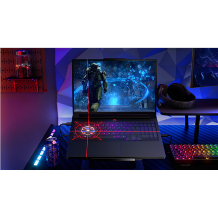 Lenovo Legion Pro 7 16IAX10H | Eclipse Black | 16 " | OLED | WQXGA | 2560 x 1600 pixels | Intel Core Ultra 9 | 275HX | 64 (2x32) GB | CSODIMM DDR5 | Solid-state drive capacity 2000 GB | NVIDIA GeForce RTX 5090 | GDDR7 | 24 GB | Windows 11 Home | 802.11be