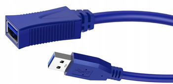 PRZEDŁUŻACZ USB 3.0 AM-AF KABEL PRZEWÓD 5 Gb/s 1M