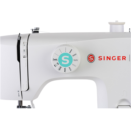 Singer Sewing Machine M1505 Number of stitches 6 Number of buttonholes 1 White