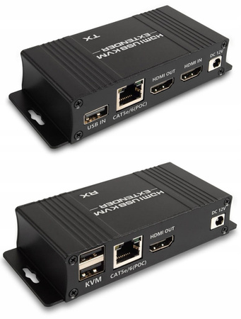 EXTENDER HDMI LAN KVM USB RJ45 60M ETHERNET LOPOUT