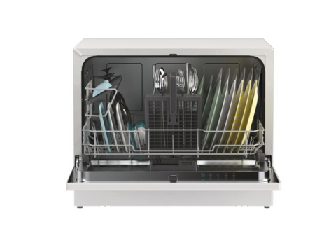 Dishwasher | CP 6E51LW | Table | Width 55 cm | Number of place settings 6 | Number of programs 5 | Energy efficiency class E | White