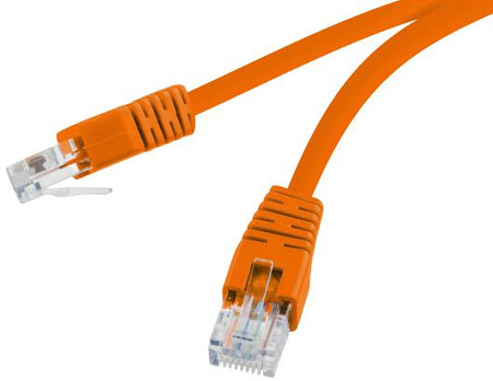 Kabel sieciowy UTP Gembird PP12-0.25M/O kat. 5e, Patch cord RJ-45 (0,25 m)