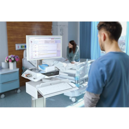 CHERRY Keyboard AK-C8112 Medical corded sealed [DE] white IP68 +++ kabelgebunden, vollversiegelt, IP68