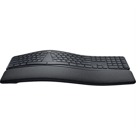 Logitech Keyboard K860 ERGO Split Ergonomic [DE] Grafit mit Handballenauflage
