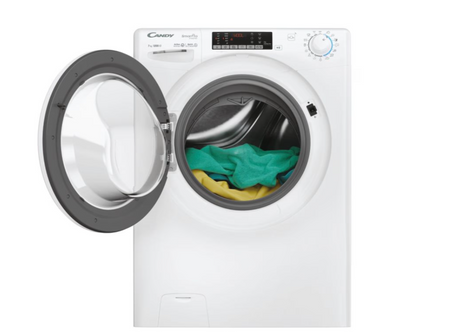 Candy | Washing Machine | CO4 274TWM6/1-S | Energy efficiency class A | Front loading | Washing capacity 7 kg | 1200 RPM | Depth 45 cm | Width 60 cm | Display | LCD | Wi-Fi | White