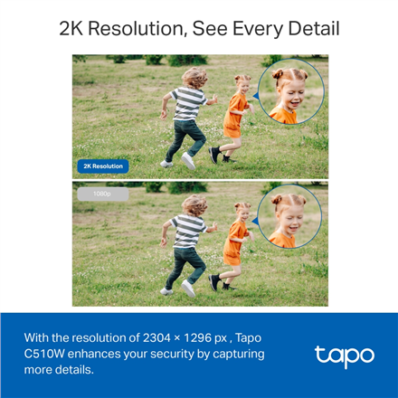 Kamera zewnętrzna obrotowa TP-Link Tapo C510W