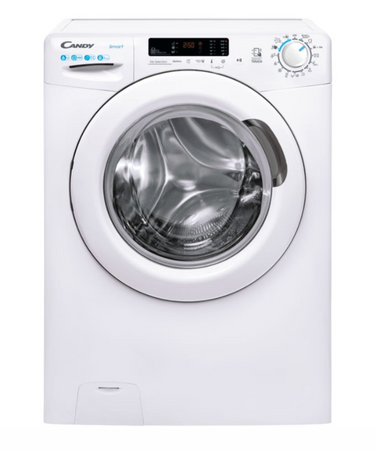 Washing Machine | CS4 1262DE/1-S | Energy efficiency class D | Front loading | Washing capacity 6 kg | 1200 RPM | Depth 45 cm | Width 60 cm | Display | LCD | NFC | White