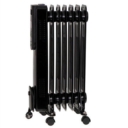 Camry Oil-Filled Radiator with Remote Control CR 7812 Oil Filled Radiator 1500 W Number of power levels 3 Black
