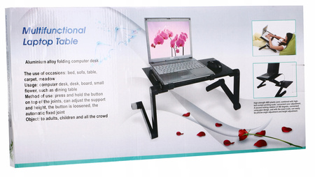 STOLIK NA LAPTOPA PRZENOŚNE BIURKO KOMPUTEROWE