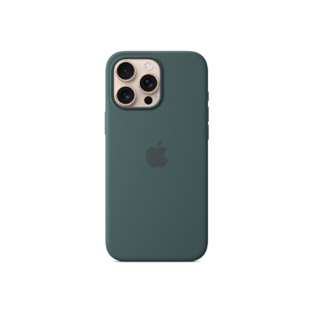 Apple iPhone 16 Pro Max Silicone Case with MagSafe - Lake Green